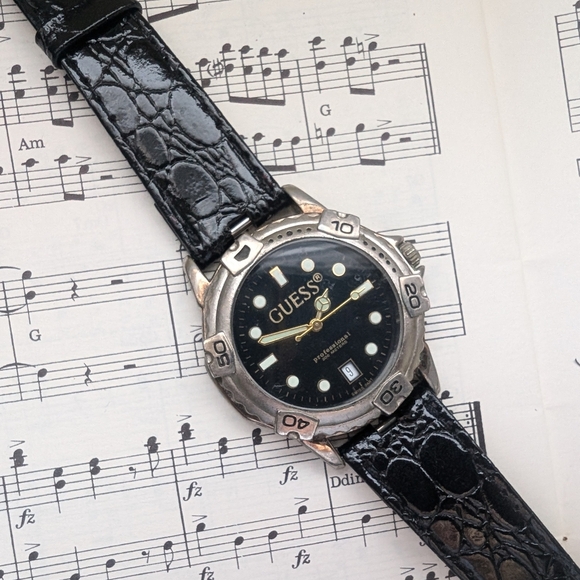 GUESS Black and Silver Watch - Picture 8 of 10